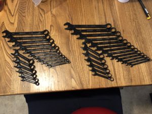 36pc Stanley wrenches